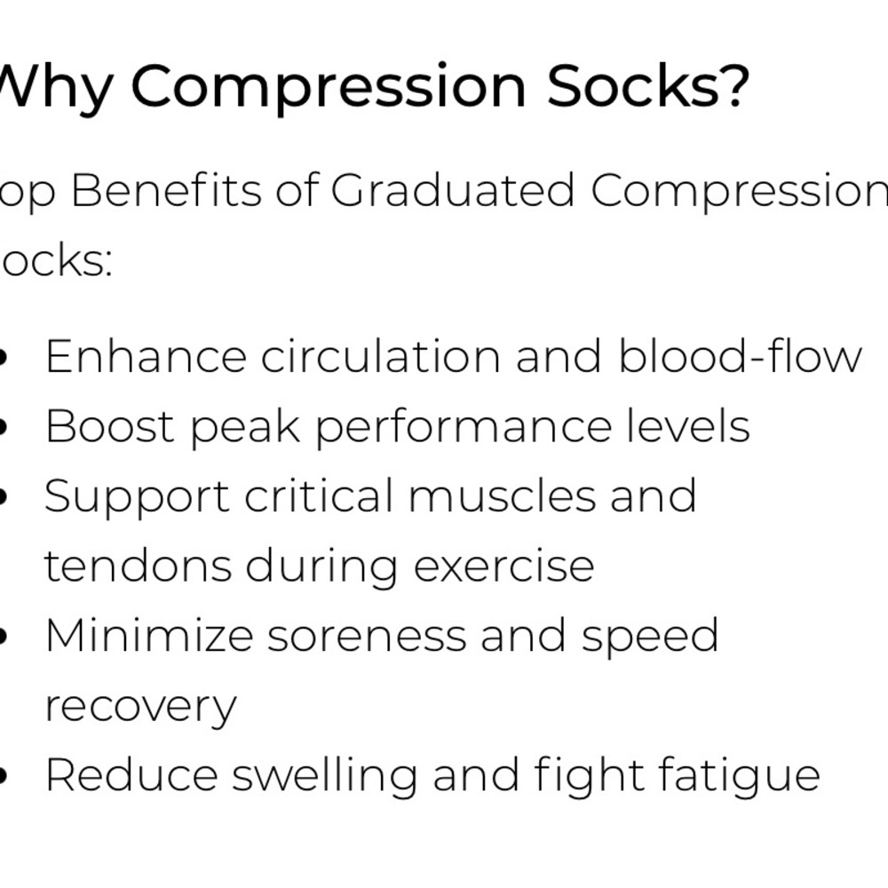 NWT ProCompression Knee High Compression Socks - Picture 4 of 6